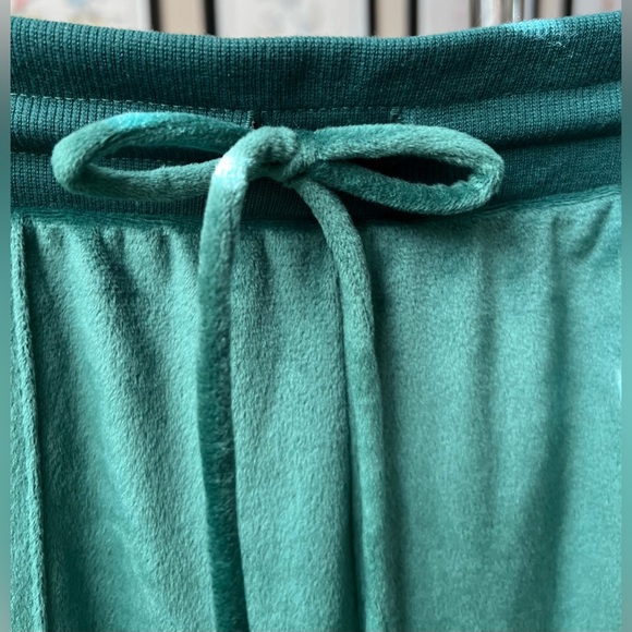 stars above Pants - Stars Above - M - Velour Joggers - Green -   Drawstring